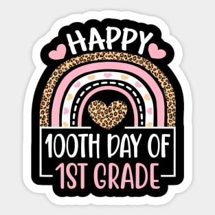 100Th Day Of First Grade 100 Days Of School Teacher Sticker